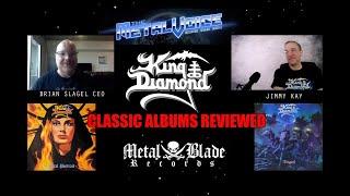 King Diamond FATAL PORTRAIT & ABIGAIL Album Reviews w/ Brian Slagel CEO Metal Blade Records