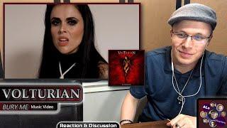 Reaction to...VOLTURIAN: BURY ME (Music Video) (With Lyrics)