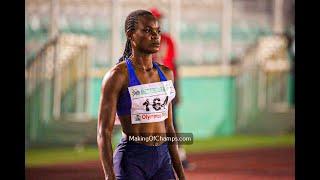 Elo Esther Joseph wins women's 400m final at the National Olympic Trials Benin 2024