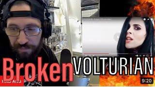 METALHEAD REACTS| VOLTURIAN - Broken (Official Video)