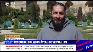 Aziz Baki, danseur pour Mylène Farmer & chorégraphe du Grand Bal Masqué au Château de Versailles 8/6