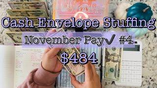 Cash Envelope Stuffing | Sinking Funds | $484 | Cash Envelope Method | Budget with Jeanette