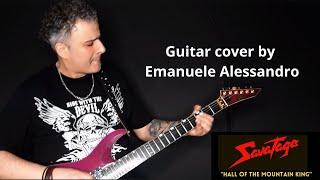 Hall Of The Mountain King- Savatage--Guitar cover by Emanuele Alessandro