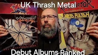 UK Thrash Metal Debut Albums Ranked