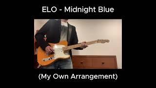 ELO - Midnight Blue #shorts #music #elo #jefflynne #guitar #cover #musician #guitarist #80s #classic