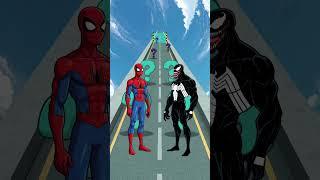 New Kiss or Slap Run Spider-Man vs Venom Challenge! #shorts #gta