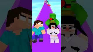 New ROMANTIC Kiss RUN Challenge - HEROBRINE and SADAKO