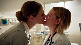 Nurse kisses patient | Lesbian kissing video