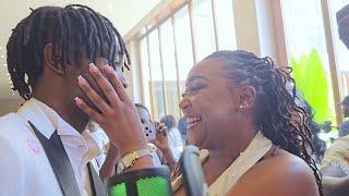 MAPENZI! Betty Kyalo & Boyfriend Almost Kiss On Camera At Diana Bahati's Big Day Event