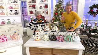 MacKenzie- Childs Kiss Me 2Qt Tea Kettle on QVC