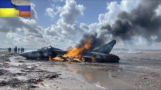 Russian Air Force Neutralized! Putin's Vaunted SU-57 Shot Down by Ukrainian Anti-Air Missiles