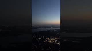 Dan Bilzerian shares the aerial night view