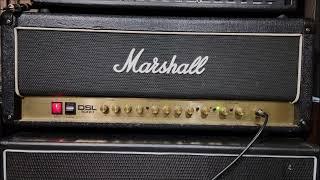 Marshall DSL100H green channel boosted with JHS Notaklon - King Diamond