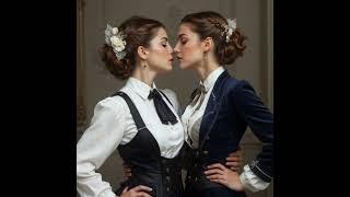 Carla (28) & Sara (28)  - A Beautiful Lesbian Couple #kiss #wlw #love