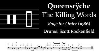 Queensrÿche - The Killing Words: Drum Sheet Music Transcription