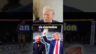 PRESIDENT TRUMPS THOUGHTS ON DANA WHITE OWNER AND CEO OF UFC #shorts #viral #trump #2024