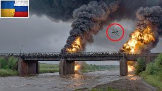 Putin, the Red Line Has Fallen! Ukrainian Drones Destroy All Russian Bridges with Glide Bombs