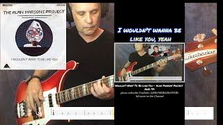 Wouldn’t Want To Be Like You – Alan Parsons Project - FRANKS BASS COVERS #shorts