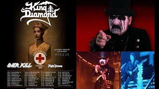 King Diamond North American 2024 Tour w/ Overkill and Night Demon + Guest Vocals by Myrkur