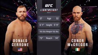 Donald  Cerrone vs Conor McGREGOR / UFC