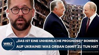 PUTINS KRIEG: "Das ist eine unheimliche Prognose!" Bomben auf Ukraine! Was Orban damit zu tun hat!