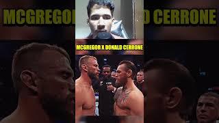 MCGREGOR X DONALD CERRONE #mcgregor #cerrone #ufc #ufcbrasil