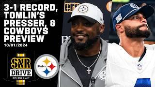 Updates from Tomlin's Presser, Looking Ahead to SNF vs Cowboys | SNR Drive | Pittsburgh Steelers