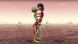 Dame tu Cosita kiss Miraculous Ladybug