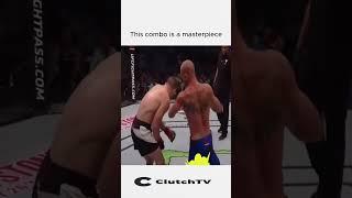 Donald Cerrone's combo is a thing of beauty #ufc #mma #mmafighter #donaldcerrone #clutchtvofficial