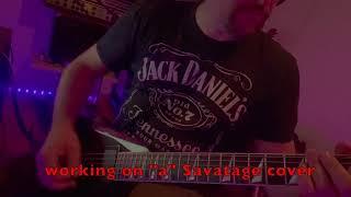 Savatage - Power of the Night / guitar solo interpretation