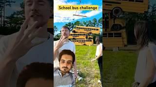 Me beast school bus challenge #schoolbus #yellowschoolbus