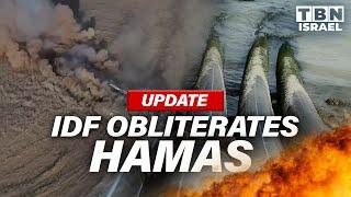 UPDATE: IDF PUMPS Water Into Underground Terror Tunnels, OBLITERATING Hamas | TBN Israel