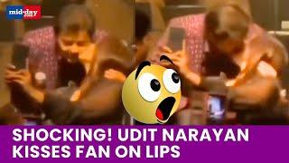 Singer Udit Narayan kisses female fans during live show, sparks social media outrage