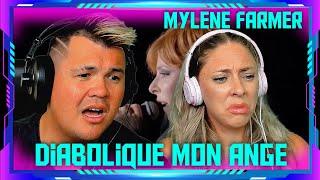 Americans Reaction to Mylène Farmer - Diabolique mon ange (LIVE) | THE WOLF HUNTERZ Jon and Dolly