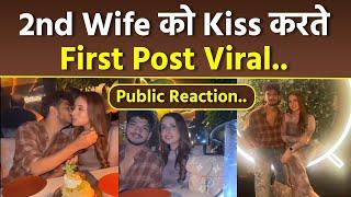 Munawar Faruqui Second Wife Mehzabeen Coatwala Kiss करते First Post Viral, Dubai Vacation पर...|