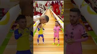 New Kiss Run Ronaldo vs Messi Funny Epic Challenge!