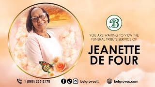 Jeanette De Four Tribute Service