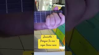 Jeanette - Porque Te vas - accords guitare