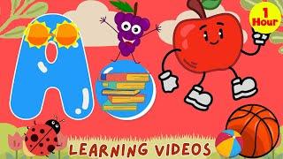 Kids Abc Learning Videos, Shapes, Colors, Animals and More| With Lullaby | Abctv & 123 KidsTV by LBM