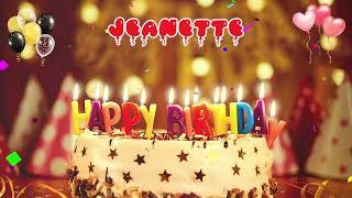 JEANETTE Happy Birthday Song – Happy Birthday to You