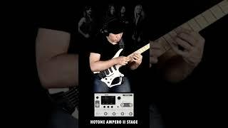 Savatage ALL THAT I BLEED Guitar Solo by Alvin De Leon with Hotone Ampero 2 Stage #savatage #guitar