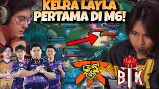 LAYLA PERDANA KELUAR DI M6 !! KELRA MENGGILA !! FNATIC ONIC VS BTK MATCH 1 - SWISS STAGE DAY 4