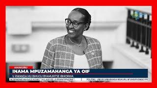 Madamu Jeannette Kagame yasuye ahabera imurika ry'ibihugu bihuriye mu Muryango wa OIF