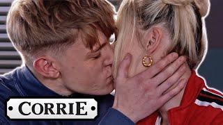 Max And Lauren Kiss | Coronation Street