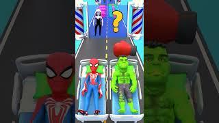 New Kiss & Punch Run Hulk vs Spider-man Funny Challenge! #gta