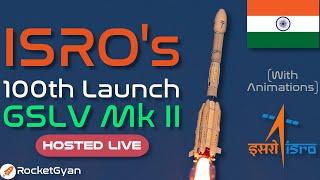 [Liftoff: 53:00] ISRO Launch GSLV Mk II LIVE | ISRO's 100th Launch | GSLV-F15/NVS-02 Mission