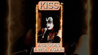 KISS in public as a trio again, ACE FREHLEY missed his flight - again!    #kissshorts