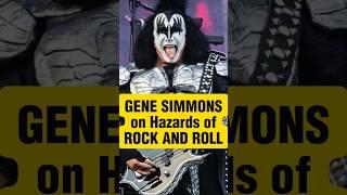 Gene Simmons Discusses Danger of KISS Shows #kiss #classicrock #heavymetal