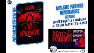 PUB RADIO RFM MYLENE FARMER NEVERMORE LE FILM AU CINEMA  11062024