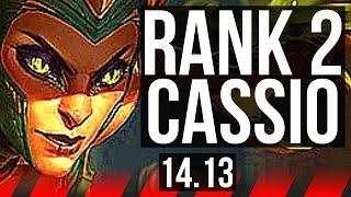 CASSIOPEIA vs JAX (TOP) | Rank 2 Cassio, 8 solo kills, 9/1/0, Legendary | VN Challenger | 14.13